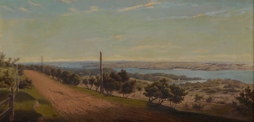 George-Halstead-View-from-Watson's-Bay-1860