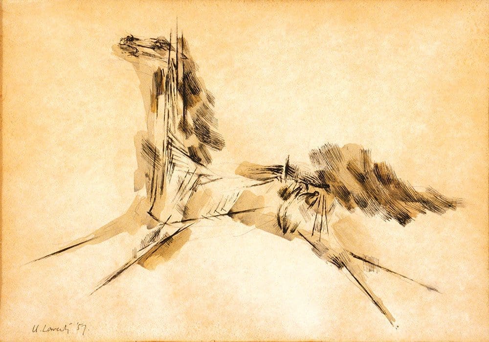 Laverty,-Ursula,-Horse-with-Anatomy,-1957